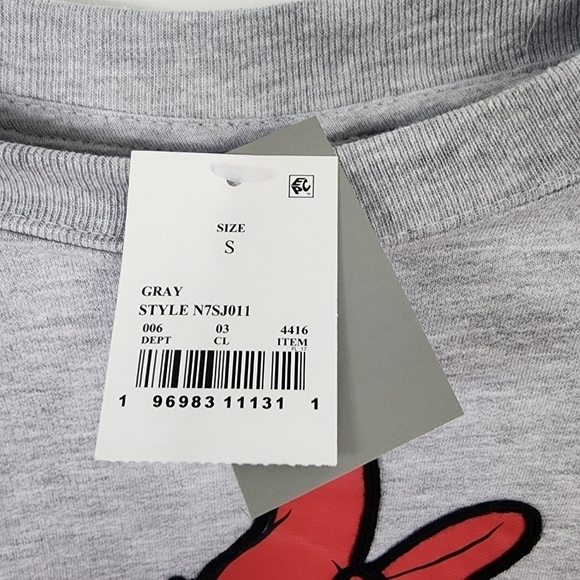 Disney Daisey pop stitch sweatshirt new with tags size small - Picture 6 of 7